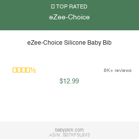 eZee-Choice Silicone Baby Bib by eZee-Choice