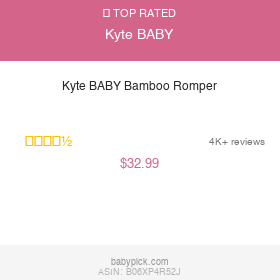 Kyte BABY Bamboo Romper by Kyte BABY