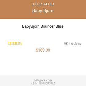 BabyBjorn Bouncer Bliss by Baby Bjorn