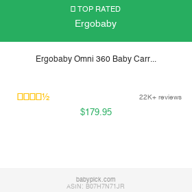 Ergobaby Omni 360 Baby Carrier (All Positions) by Ergobaby