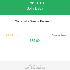 Solly Baby Wrap - Buttery Soft Lightweight Carrier by Solly Baby