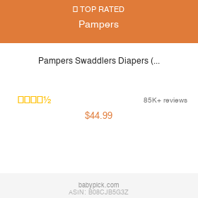 Pampers Swaddlers Diapers (Newborn) by Pampers