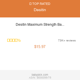 Desitin Maximum Strength Baby Diaper Rash Cream by Desitin