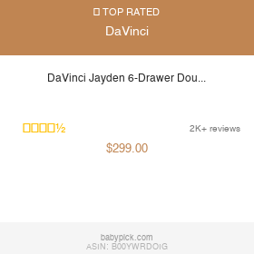 DaVinci Jayden 6-Drawer Double Dresser by DaVinci