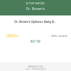 Dr. Brown's Options+ Baby Bottle by Dr. Brown's