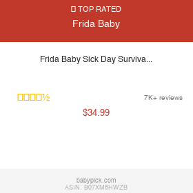 Frida Baby Sick Day Survival Kit by Frida Baby