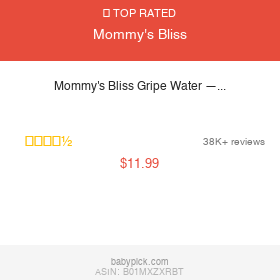 Mommy's Bliss Gripe Water — Original Formula by Mommy's Bliss