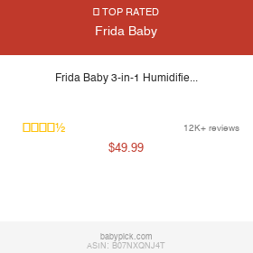 Frida Baby 3-in-1 Humidifier, Diffuser & Nightlight by Frida Baby