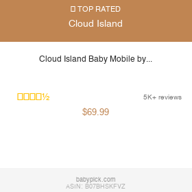 Cloud Island Baby Mobile by Baby Bjorn by Cloud Island