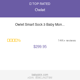 Owlet Smart Sock 3 Baby Monitor by Owlet