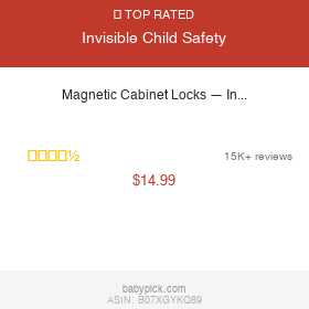 Magnetic Cabinet Locks — Invisible Child Safety 8-Pack by Invisible Child Safety