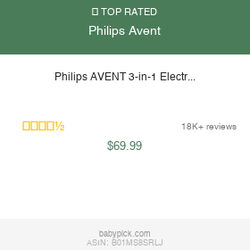 Philips AVENT 3-in-1 Electric Steam Sterilizer by Philips Avent