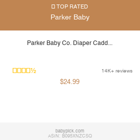 Parker Baby Co. Diaper Caddy Organizer by Parker Baby