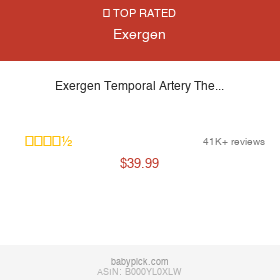 Exergen Temporal Artery Thermometer — Hospital Used by Exergen
