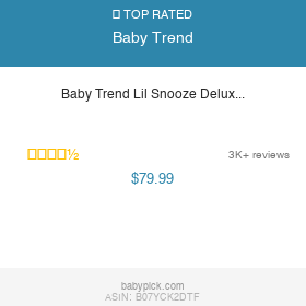 Baby Trend Lil Snooze Deluxe Nursery Center by Baby Trend