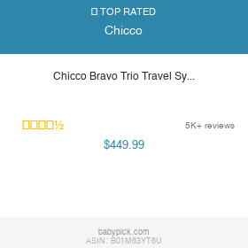 Chicco Bravo Trio Travel System — KeyFit 30 Car Seat by Chicco